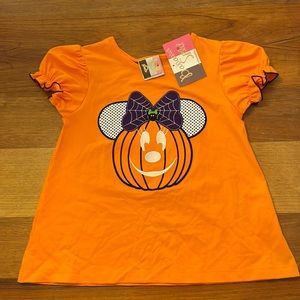NWT Minnie Mouse Halloween Pumpkin Shirt